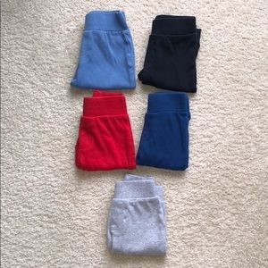 5 pair of pants